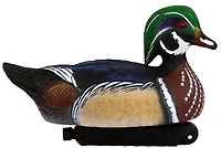 Cupped 3-D Wood Duck Decoys 6-Pack