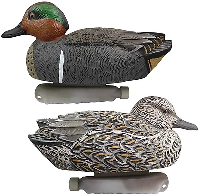 Cupped 3-D Wood Duck Decoys 6-Pack