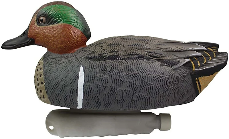 Cupped 3-D Greenwing Teal Decoys 6-Pack