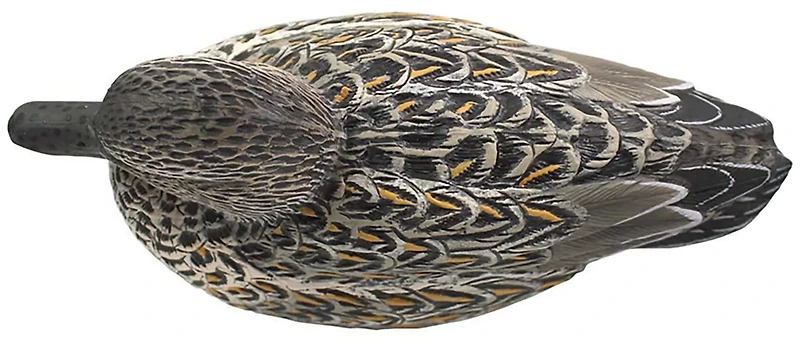 Cupped 3-D Greenwing Teal Decoys 6-Pack