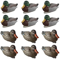 Cupped Finishing Mallard Duck Decoys 12-Pack