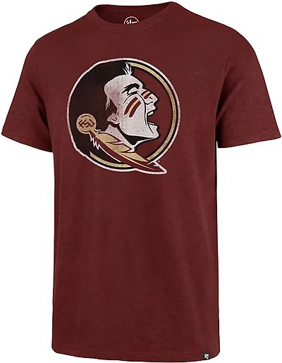 47B Men's Florida State Primary Logo Grit Scrum Short Sleeve T-shirt