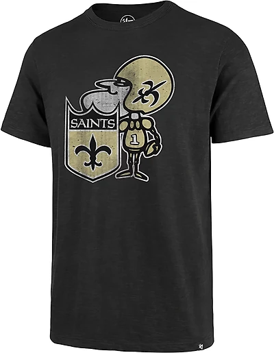 47B Men's Saints Grit Vintage Scrum Short Sleeve T-shirt