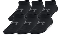 Under Armour Kids' Essential No-Show Socks 6-Pack
