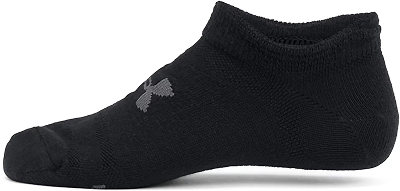 Under Armour Kids' Essential No-Show Socks 6-Pack
