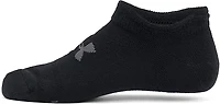 Under Armour Kids' Essential No-Show Socks 6-Pack