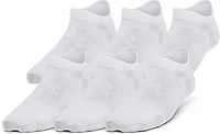 Under Armour Kids' Essential No-Show Socks 6-Pack