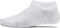 Under Armour Kids' Essential No-Show Socks 6-Pack
