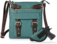 Jessie & James Hannah Concealed Carry Lock and Key Crossbody Bag