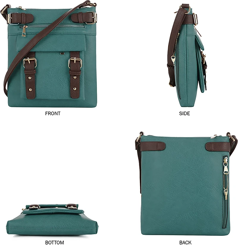 Jessie & James Hannah Concealed Carry Lock and Key Crossbody Bag