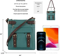 Jessie & James Hannah Concealed Carry Lock and Key Crossbody Bag