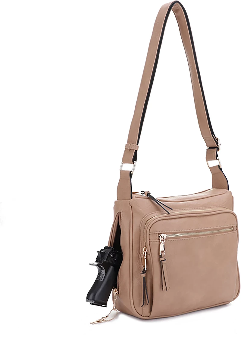 Jessie & James Brooklyn Concealed Carry Lock and Key Crossbody Bag