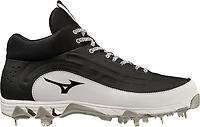 Mizuno Men's Ambition 3 Mid Metal 9-Spike Baseball Cleats