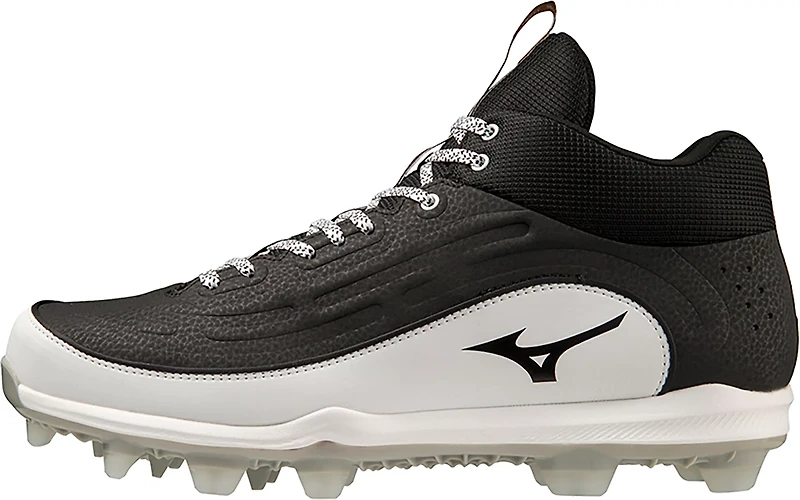 Mizuno Men's Ambition 3 Mid Metal 9-Spike Baseball Cleats