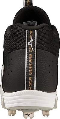 Mizuno Men's Ambition 3 Mid Metal 9-Spike Baseball Cleats