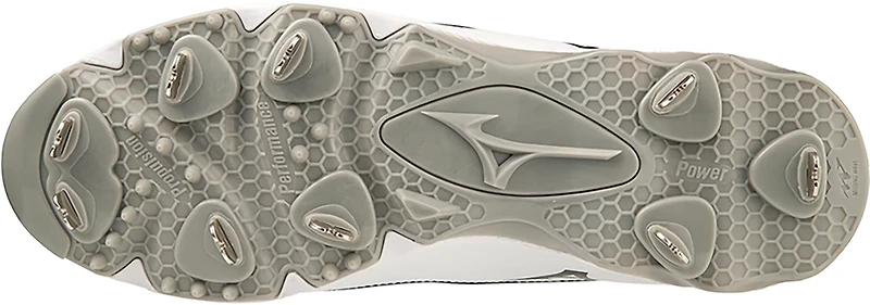 Mizuno Men's Ambition 3 Mid Metal 9-Spike Baseball Cleats