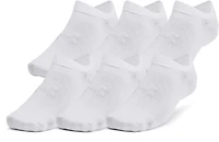 Under Armour Essential No Show Socks 6-Pack