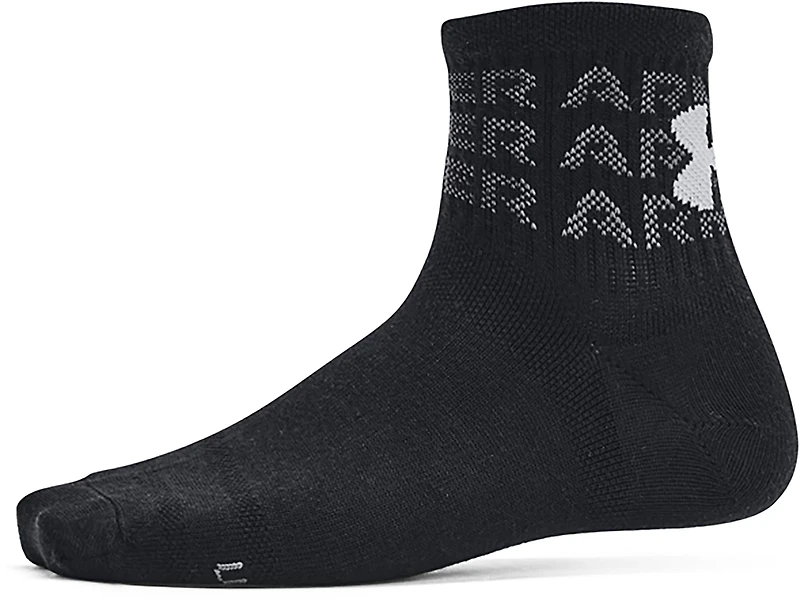 Under Armour Kids' Essential Quarter Socks 6-Pack