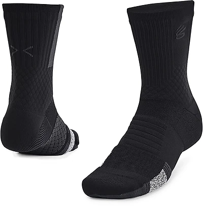 Under Armour Curry ArmourDry Playmaker Mid Crew Socks