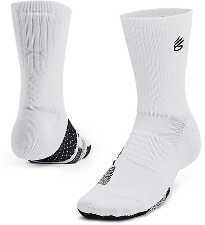 Under Armour Curry ArmourDry Playmaker Mid Crew Socks