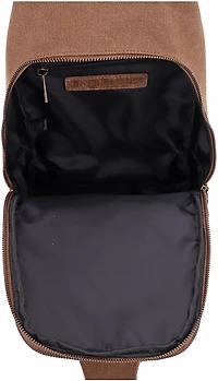 Jessie & James Glacier Canvas Concealed Carry Sling Shoulder Backpack