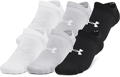 Under Armour Essential Cushion No Show Socks 6-Pack