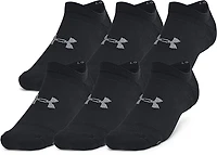 Under Armour Essential Cushion No Show Socks 6-Pack