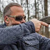 Radians Ducks Unlimited Full Frame Polarized Shooting Glasses