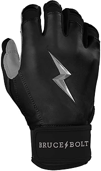 BRUCE BOLT Kids' CHROME Series Short Cuff Batting Baseball Gloves
