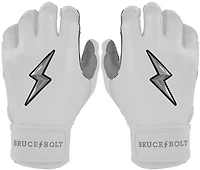 BRUCE BOLT Kids' CHROME Series Short Cuff Batting Baseball Gloves