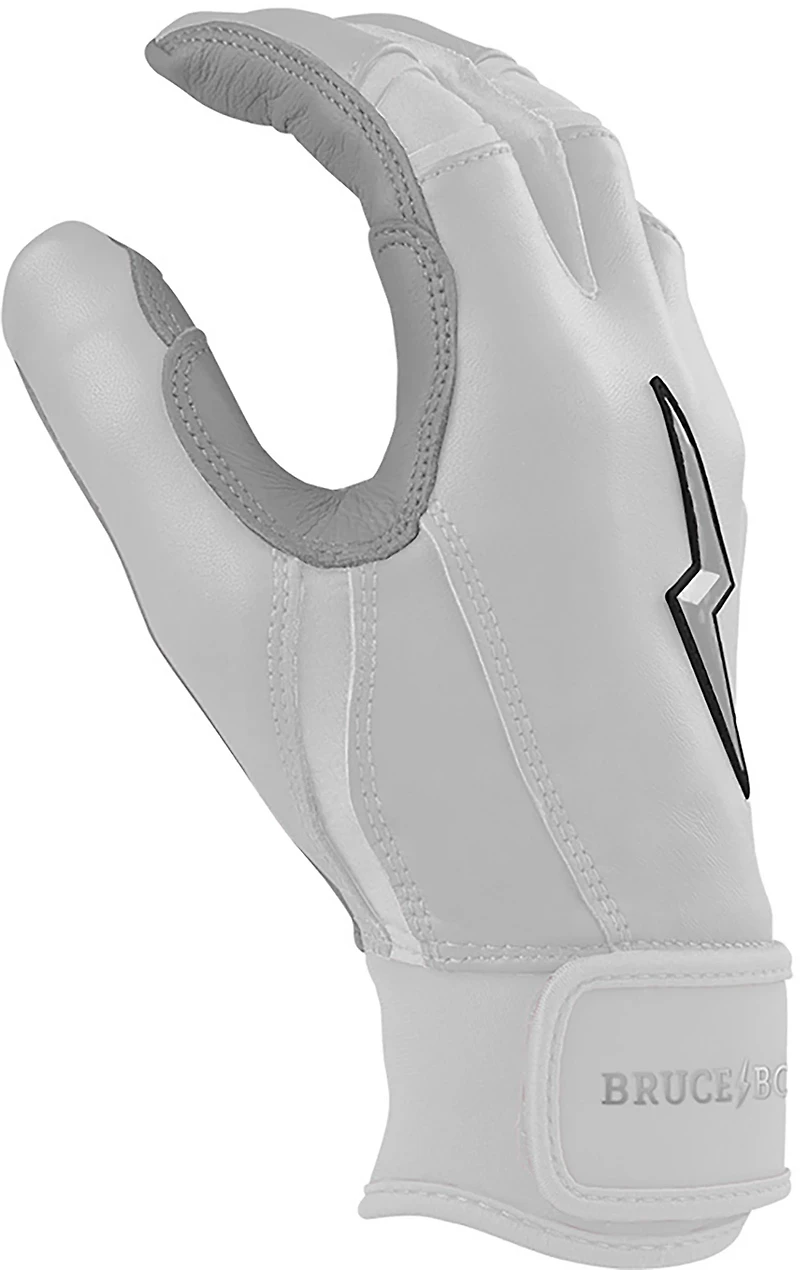 BRUCE BOLT Kids' CHROME Series Short Cuff Batting Baseball Gloves