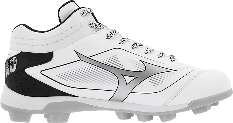 Mizuno Men's Cushionrevo Diamond TPU Mid Baseball Cleats