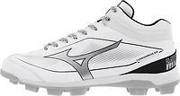 Mizuno Men's Cushionrevo Diamond TPU Mid Baseball Cleats