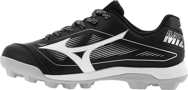 Mizuno Boys' Cushionrevo Diamond Jr Rubber Molded Low Baseball Cleats