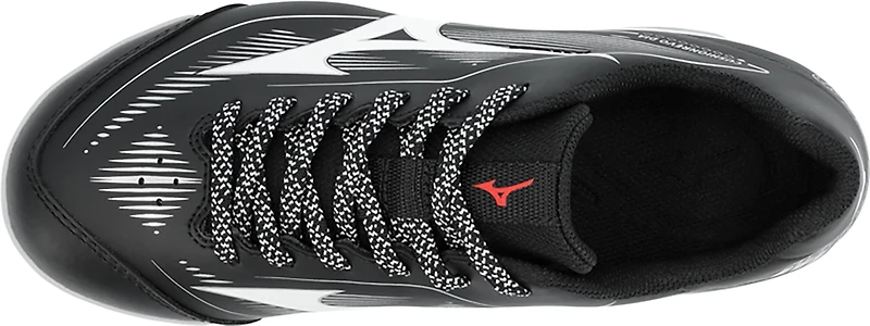 Mizuno Boys' Cushionrevo Diamond Jr Rubber Molded Low Baseball Cleats