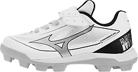 Mizuno Kids' Cushionrevo Diamond Rubber Molded Low Baseball Cleats
