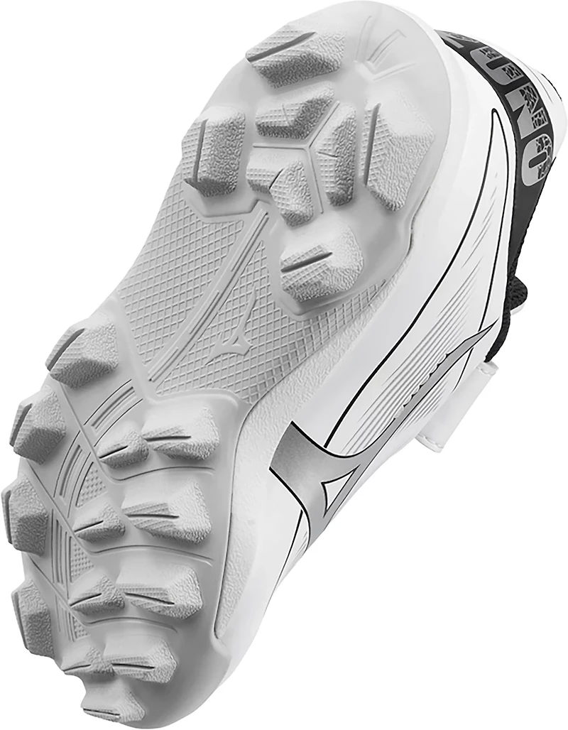 Mizuno Kids' Cushionrevo Diamond Rubber Molded Low Baseball Cleats