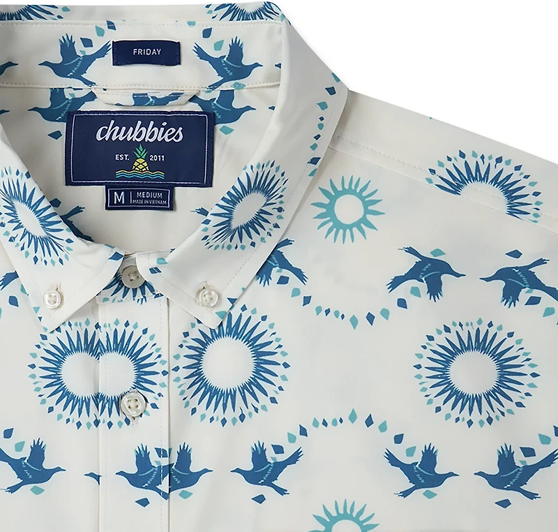 Chubbies Men's the Too Close to Sun Performance Friday Shirt