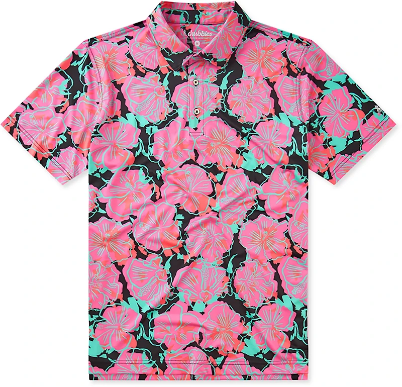 Chubbies Men's The Bio-Luminescent Performance Polo