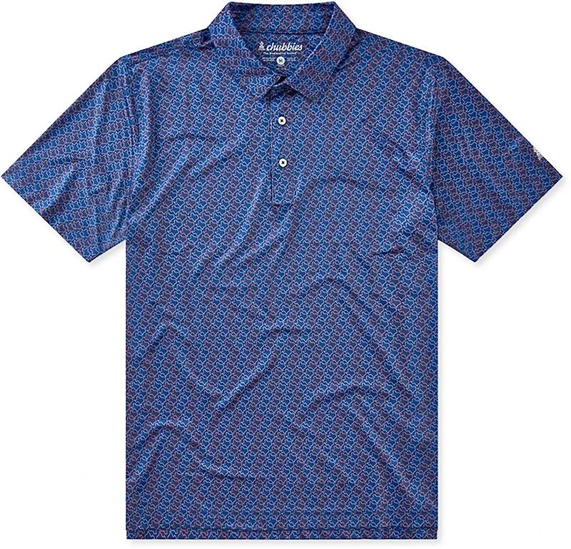 Chubbies Men's The Lone Star Performance Polo