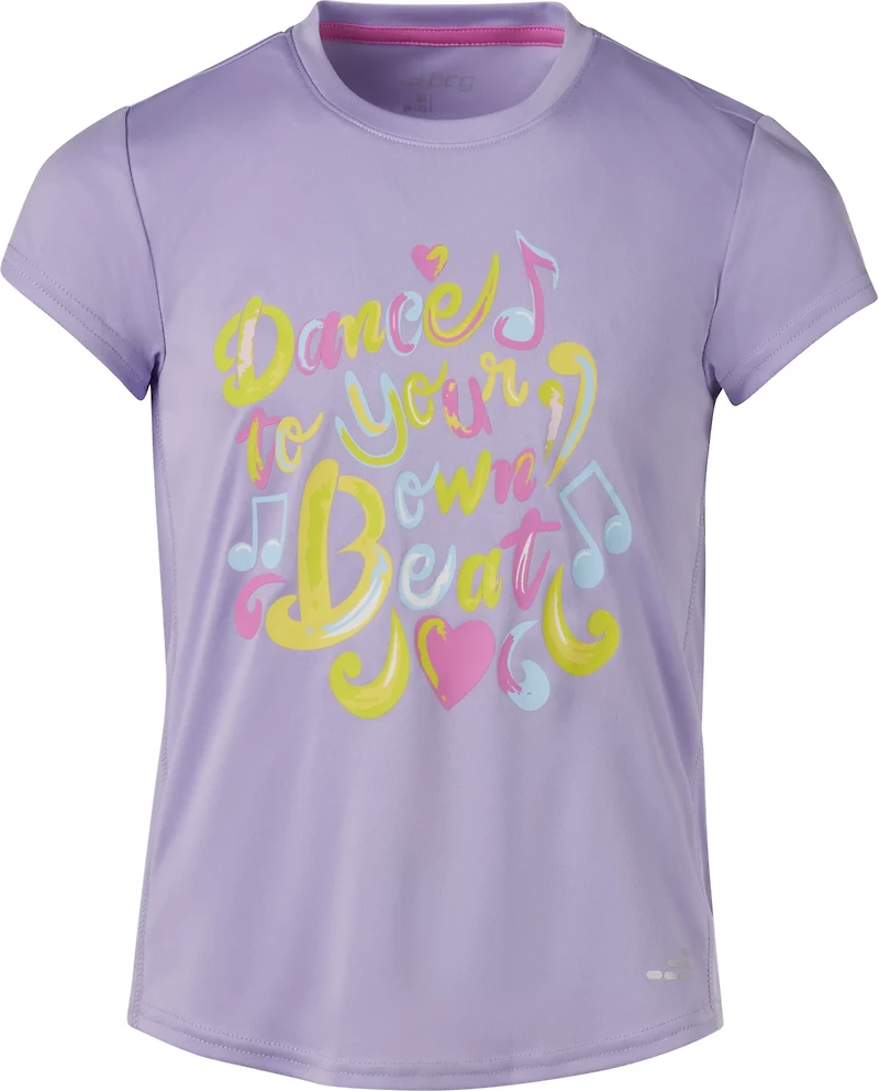BCG Girls' Turbo Graphic Short Sleeve T-shirt