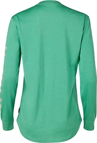 Magellan Outdoors Women's Grotto Falls Holiday Deer Scene Long Sleeve T-shirt