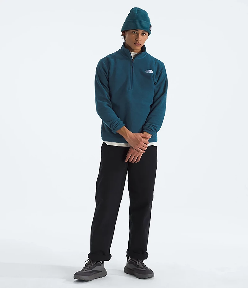 The North Face Men's Textured Cap Rock 1/4 Zip Pullover Sweatshirt