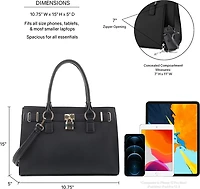 Jessie & James Dina Concealed Carry Lock and Key Satchel