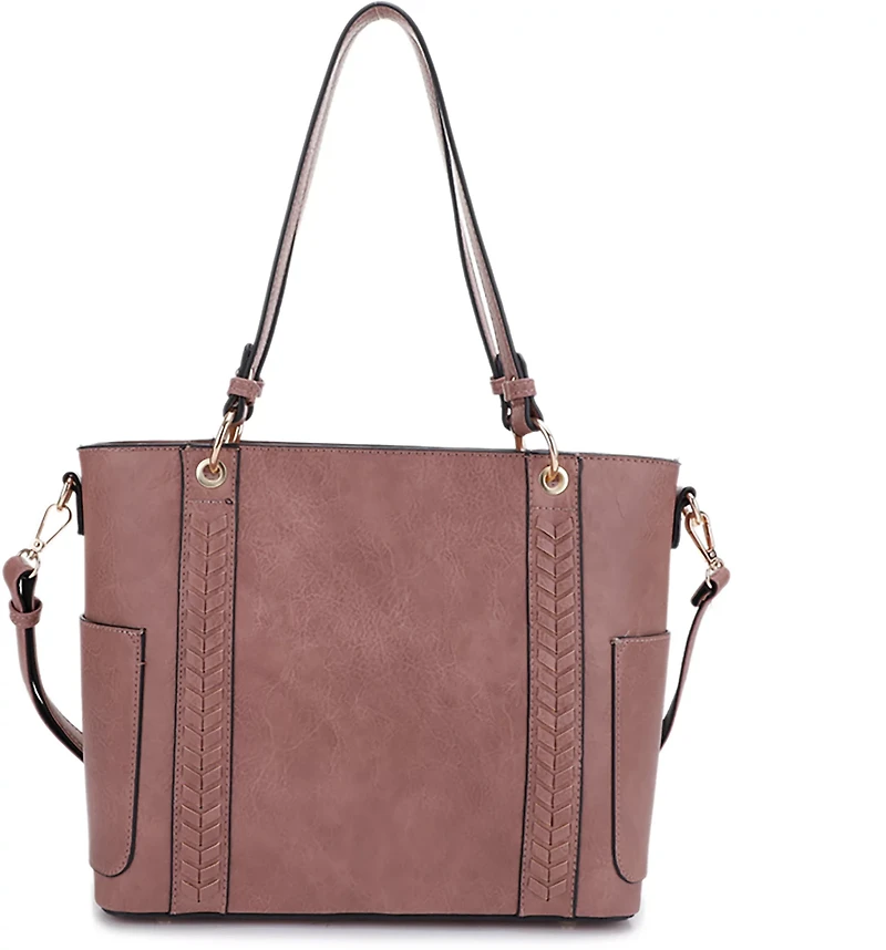 Jessie & James Austin Whipstitching Concealed Carry Lock and Key Tote Bag