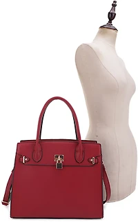 Jessie & James Evelyn Concealed Carry Lock and Key Satchel Bag