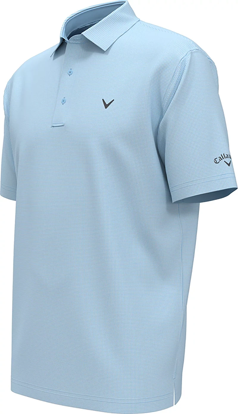 Callaway Men's Pro Spin Gingham Polo