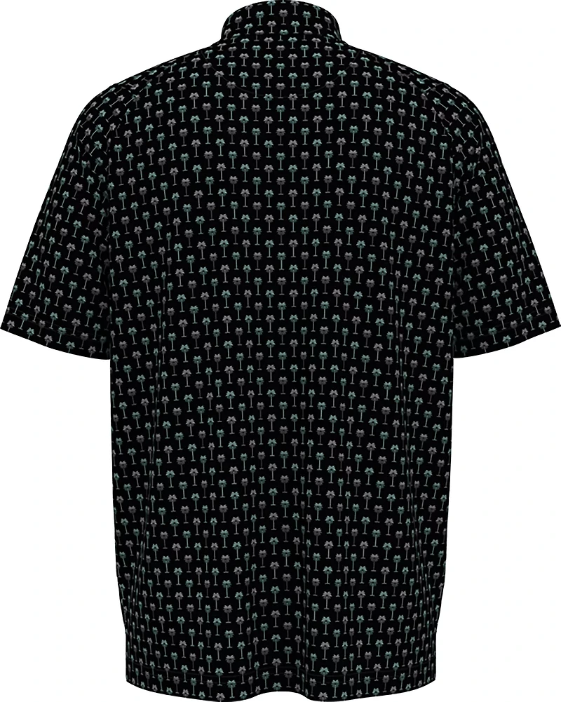 Callaway Men's Short Sleeve Multi Palm Print Golf Shirt