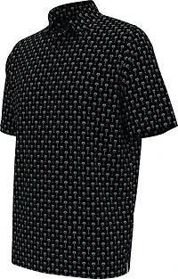 Callaway Men's Short Sleeve Multi Palm Print Golf Shirt