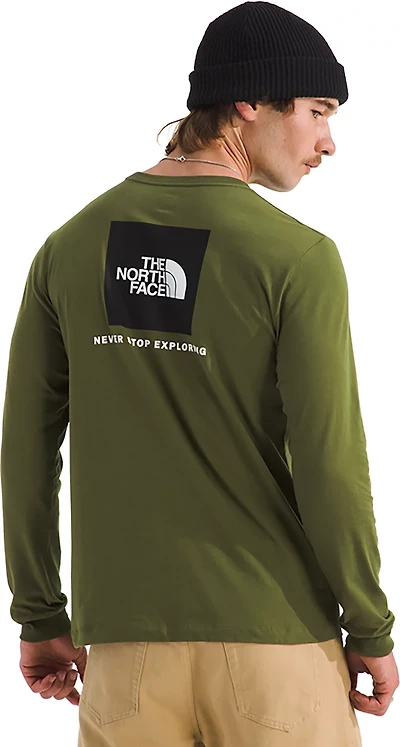 The North Face Men's Evolution Box NSE Long Sleeve Graphic T-shirt
